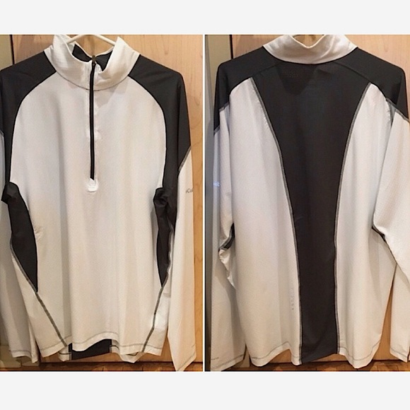Menâs Columbia Sweat Wick Half Zip - Picture 4 of 11